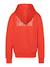 Sweatshirt zippé à capuche imprimé au dos Bleu ciel+Gris chiné+Noir+Orange+Sage kaki 14 - vertbaudet enfant 