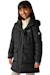 Doudoune longue / Veste matelassée à capuche fille Bleu marine+Kaki foncé+Lilas clair+Noir 19 - vertbaudet enfant 