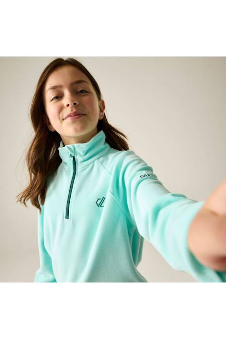 Veste polaire freehand Bleu ciel+Bleu marine+Crème+Jaune fluo+Noir+Rose pâle+Rouge danger+Turquoise pâle+Vieux bleu 3 - vertbaudet enfant 