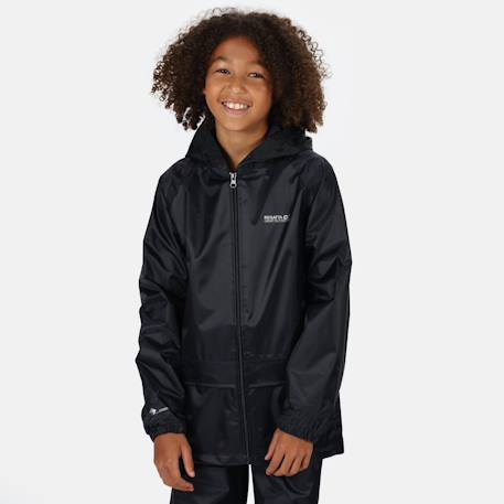 Manteau imperméable enfant stormbreak Bleu marine+Noir 6 - vertbaudet enfant 