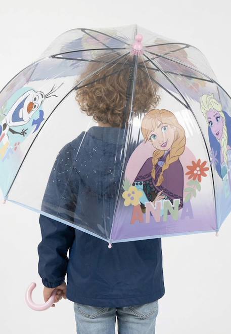 Parapluie transparent pour enfant la Reine des Neiges (Frozen) Transparent 6 - vertbaudet enfant 