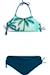 Maillot de bain 2 pièces fille hali Bleu sarcelle / bleu marine 1 - vertbaudet enfant 
