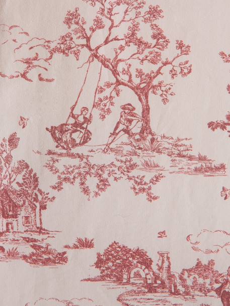 Gigoteuse en percale de coton tog 3 Imprimé bali corail+Imprimé fleurs rose+Jouy bordeaux 13 - vertbaudet enfant 