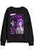 Sweat motif rumi motif/style star de la k-pop polycoton huntrix Noir 1 - vertbaudet enfant 