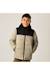 Doudoune garçon Veste matelassée à capuche lofthouse Noir / blanc cassé+Noir / gris foncé 1 - vertbaudet enfant 