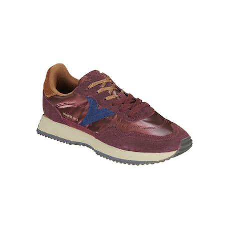 Baskets basses à lacets Olive+Violet bleu 8 - vertbaudet enfant 