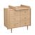 Commode 6 tiroirs décor bois chêne bohême - boheme Beige 3 - vertbaudet enfant 