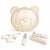 Set manucure bébé avec étui ourson Écru 1 - vertbaudet enfant 