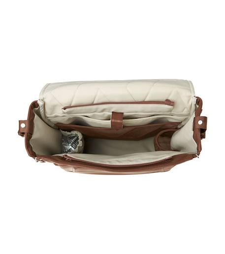 Sac à dos à langer pratique et moderne Classic cognac+Ink black+Timeless sand 4 - vertbaudet enfant 