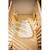 Lit bébé bébé 60x120 à barreaux laqué beige cendré - basile Beige/marron 3 - vertbaudet enfant 