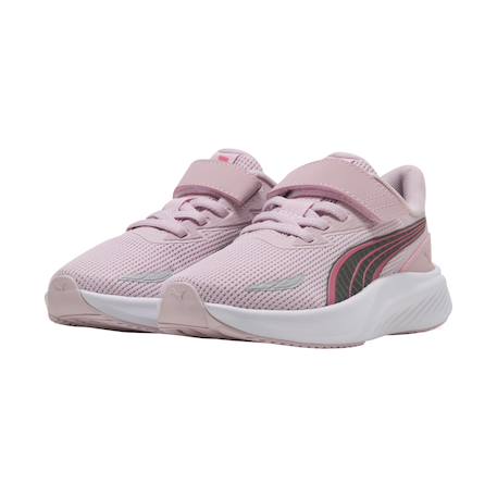 Baskets basses à scratch Noir  argent blanc+Noir rose+Rose mauve argent rose blanc 16 - vertbaudet enfant 