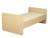 Lit bébé combiné évolutif avec commode à langer 3 tiroirs - balloon Beige/blanc 3 - vertbaudet enfant 