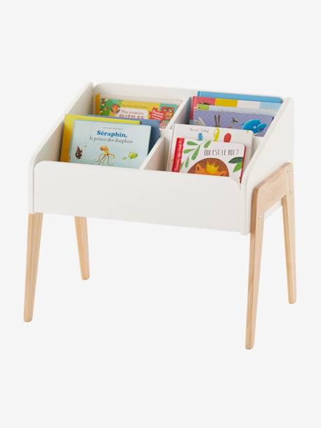 VERTBAUDET Étagère En Bois Ligne Arc-en-Ciel Vert - Meuble Rangement Enfant 3 Niveaux