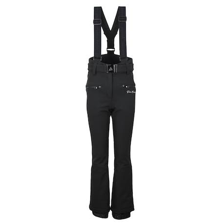 Pantalon de ski shoftshell fadam enfant/fille Noir 1 - vertbaudet enfant 