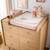 Plan à langer coulissant pour commode décor bois chêne bohême - boheme Beige 5 - vertbaudet enfant 