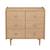 Commode 6 tiroirs décor bois chêne bohême - boheme Beige 2 - vertbaudet enfant 