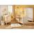 Lit bébé bébé 60x120 à barreaux laqué beige cendré - basile Beige/marron 4 - vertbaudet enfant 
