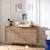 Plan à langer coulissant pour commode xxl décor bois chêne mokka - mokka Marron 4 - vertbaudet enfant 