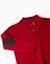 Pull en mélange de laine avec col montant Bleu foncé+Rouge 6 - vertbaudet enfant 