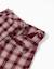 Short chino en coton à carreaux you&me - collection Noël Rouge foncé 3 - vertbaudet enfant 