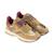 Baskets basses à lacets Olive+Violet bleu 5 - vertbaudet enfant 