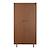 Armoire 2 portes décor bois noyer - choco Marron 2 - vertbaudet enfant 