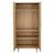 Armoire 2 portes décor bois chêne bohême - boheme Beige 3 - vertbaudet enfant 