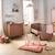Chambre bébé duo: lit bébé 70x140 évolutif et commode à langer 4 tiroirs décor noyer - choco Marron 1 - vertbaudet enfant 