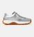 Baskets garçon smooth leather drift trail Argent 034+Blanc bleu 033+Noir 1 - vertbaudet enfant 