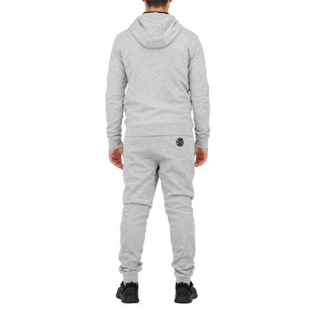 Ensemble de survêtement garçon en coton Gris clair, noir 4 - vertbaudet enfant 