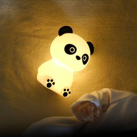 Veilleuse bébé panda à intensité variable avec minuterie paddy panda Blanc 2 - vertbaudet enfant 