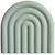 Jouet de dentition rainbow cambrige blue Vert d'eau 1 - vertbaudet enfant 