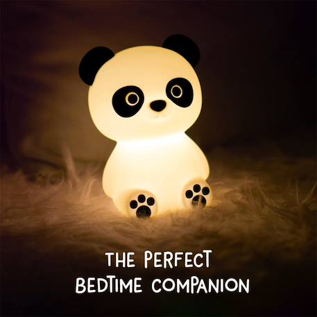 Veilleuse bébé panda à intensité variable avec minuterie paddy panda Blanc 3 - vertbaudet enfant 