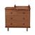 Plan à langer coulissant pour commode décor bois noyer - choco Marron 3 - vertbaudet enfant 