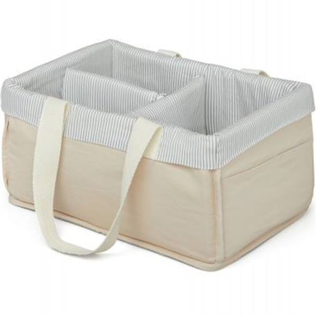 Organiseur de couches classic stripes blue Bleu, blanc 2 - vertbaudet enfant 