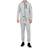 Ensemble de survêtement garçon en coton Gris clair, noir 2 - vertbaudet enfant 
