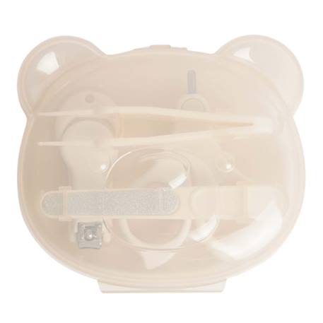 Set manucure bébé avec étui ourson Écru 3 - vertbaudet enfant 