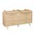 Plan à langer coulissant pour commode xxl décor bois chêne suave - arty Marron 4 - vertbaudet enfant 