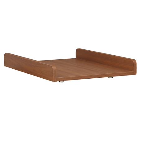 Plan à langer coulissant pour commode décor bois noyer - choco Marron 1 - vertbaudet enfant 