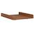 Plan à langer coulissant pour commode décor bois noyer - choco Marron 1 - vertbaudet enfant 