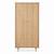 Armoire 2 portes décor bois chêne bohême - boheme Beige 2 - vertbaudet enfant 