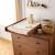 Plan à langer coulissant pour commode décor bois noyer - choco Marron 6 - vertbaudet enfant 