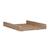 Plan à langer coulissant pour commode xxl décor bois chêne mokka - mokka Marron 1 - vertbaudet enfant 