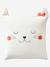 Parure housse de couette + taie d'oreiller enfant CHAT WAOU bleu / multicolore 3 - vertbaudet enfant 