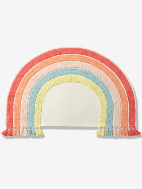 Tapis Arc-en-ciel rose multicolore 3 - vertbaudet enfant 
