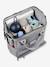 Sac à dos à langer Wellington Blue marine+gris chiné+Heather grey+vert sauge 22 - vertbaudet enfant 