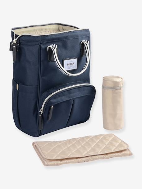 Sac à dos à langer Wellington Blue marine+gris chiné+vert sauge 6 - vertbaudet enfant 