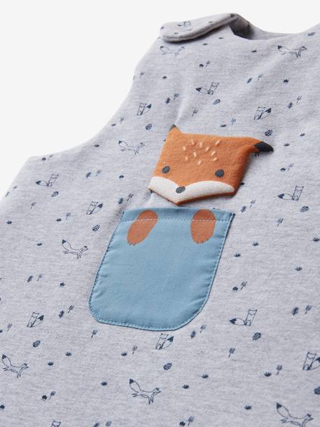 Gigoteuse BABY FOX gris chiné 4 - vertbaudet enfant 