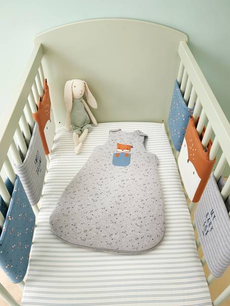 Gigoteuse BABY FOX gris chiné 2 - vertbaudet enfant 