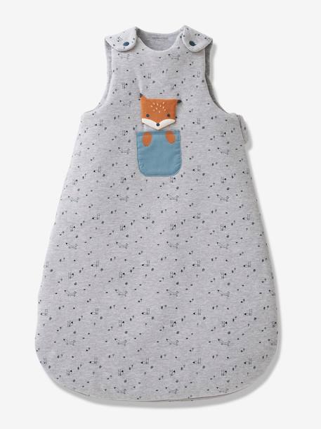 Gigoteuse BABY FOX gris chiné 3 - vertbaudet enfant 